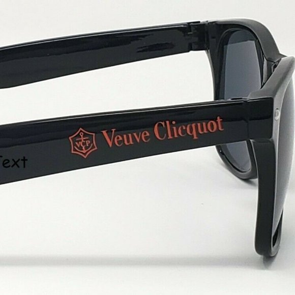 Veuve Cliquot Plastic Black Party Sunglasses x 2 - Picture 1 of 4